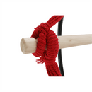 Függő hintafotel, piros, NIKOLO NEW