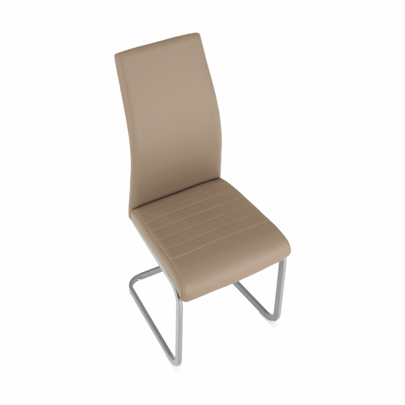 Étkező szék, szürkebarna TAUPE/szürke, NOBATA