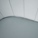 Pad Art-deco stílusban, szürke-kék Velvet anyag/gold chróm-arany, NOBLIN