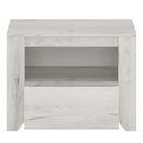 Éjjeliszekrény typ 95, fehér craft, ANGEL