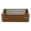 Magasított virágágy, barna, acél, NONKY TYP 2