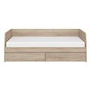 Ágy 2S, 90x200, sonoma tölgy, NORTY TYP 28