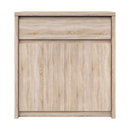 Komód, DTD laminált, tölgy sonoma, NORTY