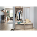 Polc, DTD laminált, tölgy sonoma, NORTY TYP20