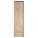 Könyvespolc, DTD laminált, tölgy sonoma, NORTY TYP 5