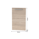 Előlap mosogatógéphez 45, tölgy sonoma, NOVA PLUS NOPL-086-00