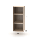 Nyitott felsőszekrény, tölgy sonoma, NOVA PLUS NOPL-001-OH