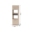 Szekrény beépíthető készülékekre, tölgy sonoma, NOVA PLUS NOPL-084-00