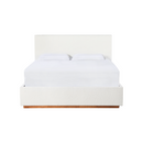 Ágy ráccsal és tárolóval, 160x200, fehér, NUVOLA