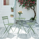 Kerti szett 1+2, zöld, acél, OBAX