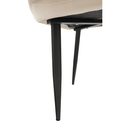 Szék, szövet bézs/fekete lábak, ODOVEL