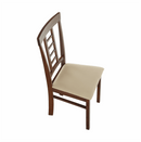 Étkezőszék, dió/bézs, OLEG NEW