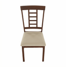 Étkezőszék, dió/bézs, OLEG NEW