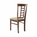Étkezőszék, dió/bézs, OLEG NEW