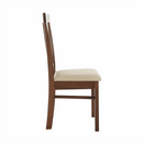 Étkezőszék, dió/bézs, OLEG NEW
