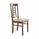 Étkezőszék, dió/bézs, OLEG NEW