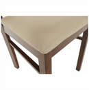 Étkezőszék, dió/bézs, OLEG NEW