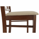 Étkezőszék, dió/bézs, OLEG NEW