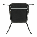 Étkezőszék, szürkésbarna szövet/króm, OLIVA NEW