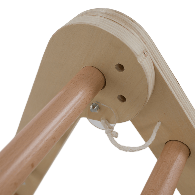 Montessori Pikler-háromszög 3 az 1-ben, természetes/színes, OPRIN