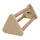 Montessori Pikler-háromszög 3 az 1-ben, természetes/színes, OPRIN