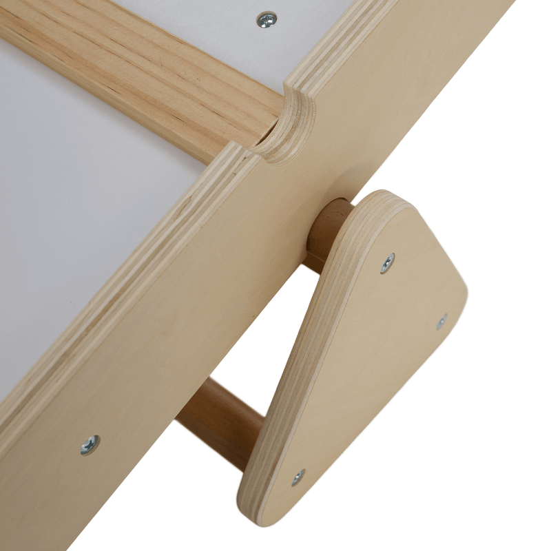 Montessori Pikler-háromszög 3 az 1-ben, természetes/színes, OPRIN