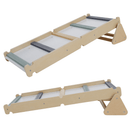 Montessori Pikler-háromszög 3 az 1-ben, természetes/színes, OPRIN