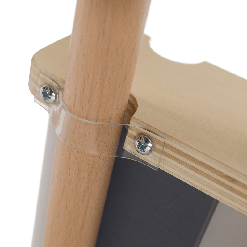 Montessori Pikler-háromszög 3 az 1-ben, természetes/színes, OPRIN