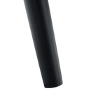 Design fotel, barna/fekete, OSKOR