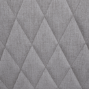 Design fotel, világosszürke/fekete, OSKOR