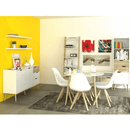 komód, tölgy sonoma / fehér, OSLO 75381