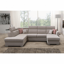 Tárolási terület OTT 1B ZP rendelésre luxus ülőgarnitúrához , bézs, jobb, MARIETA