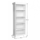 Nyitott könyvespolc KR1, sosna andersen, KORA