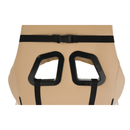 Irodai/gamer fotel, fekete/fehér/bézs, OZGE 2 NEW