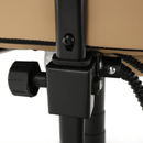 Irodai/gamer fotel, fekete/fehér/bézs, OZGE 2 NEW