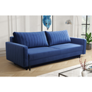 Kihúzható kanapé, kék, PALEM