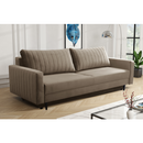 Kihúzható kanapé, szürkésbézs Taupe, PALEM