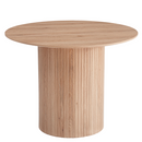 Étkezőasztal, tölgy, átmérő 100 cm, PAOLO