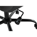 Irodai/gamer szék, fehér/fekete, PAPIBAS