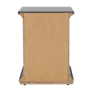 Éjeliszekrény, szürke, PARIS 70302