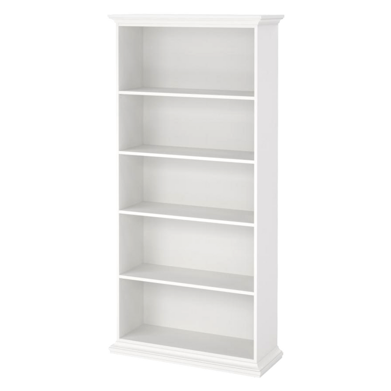 Polcos szekrény, fehér, PARIS 79864