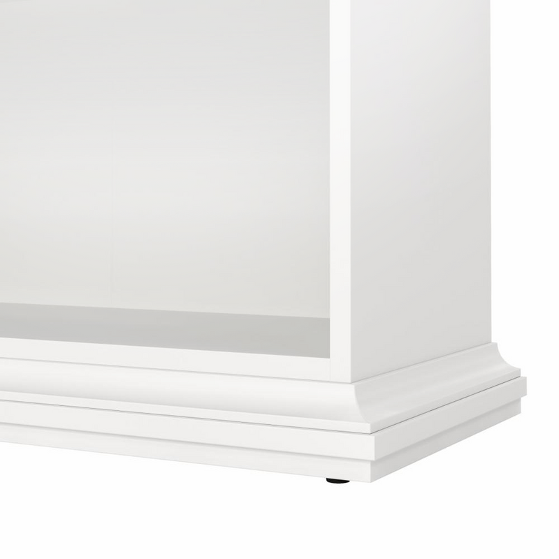 Polcos szekrény, fehér, PARIS 79864