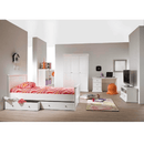 Ágy, fehér, 180x200, PARIS 76703