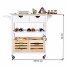 Zsurkocsi, fehér/természetes, PASSAT