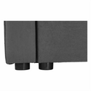 Univerzális ülőgarnitúra, szürke/fekete, PAULITA NEW