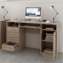 PC asztal, tölgy sonoma, B9 NEW