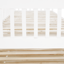 Kinyitható gyerekágy agý, fehér, masszív, PEDREZA