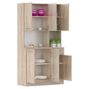 Hatajtós szekrény, sonoma tölgy, PELION NEW