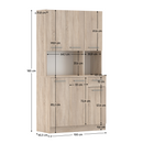 Hatajtós szekrény, sonoma tölgy, PELION NEW