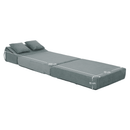 Összecsukható matrac/fotel, 2v1, mentol, PELOS